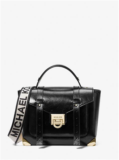 manhattan medium patent satchel.